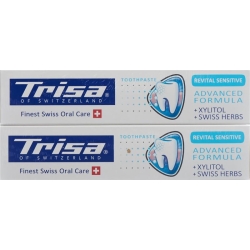 Trisa Zahnpasta Revital Sensitive Duo 2x 75ml