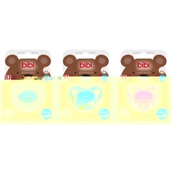 Bibi Nuggi Dental Happiness 0-6 Ring Favourites