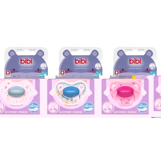 Bibi Nuggi Dental Happiness 6-16 Ring Favourites buy online