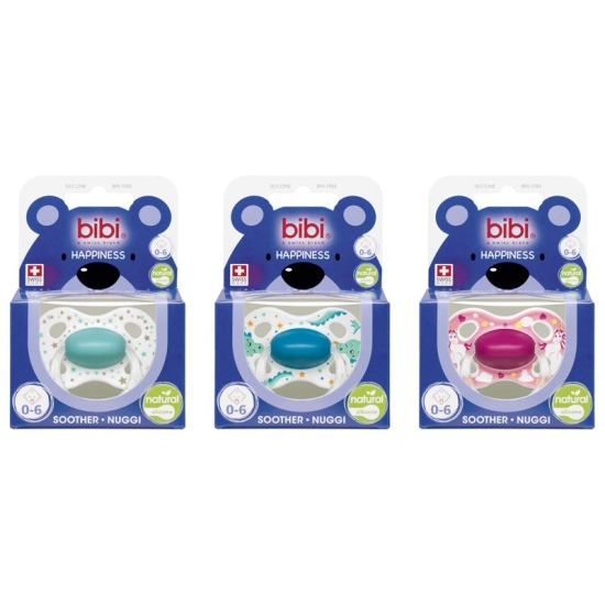 Bibi Nuggi Natural Happiness 0-6 Ring Favourites buy online