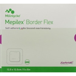 Mepilex Border Flex 12.5x12.5cm 5 Stück