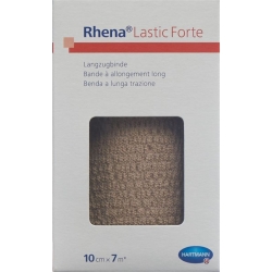 Rhena Lastic Forte 10cmx7m Hautfarbig
