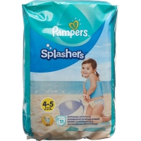 Pampers Splashers Grösse 4-5 Tragepack 11 Stück