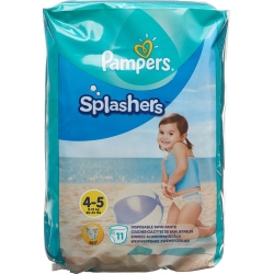 Pampers Splashers Grösse 4-5 Tragepack 11 Stück