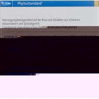 Phytostandard Schw Johannisb-Spitzw Tabletten 30 Stück