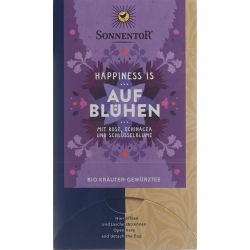 Sonnentor Happiness Is Aufbluehen Tee Beutel 18 Stück