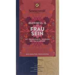 Sonnentor Happiness Is Frau Sein Tee Beutel 18 Stück