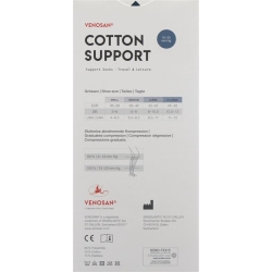 Venosan Cotton A-d Support Socks M Olive 1 Paar