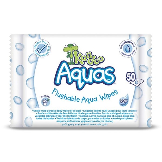 Kandoo Feuchttücher Aquas 50 Stück buy online