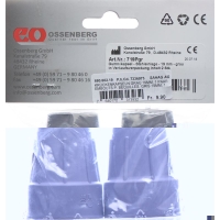 Sahag Crutch Caps 19mm Gray 1 pair