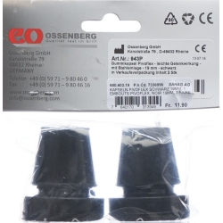 Sahag Capsules Pivoflex 19mm Black 1 pair