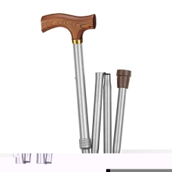Sahag Faltstock Alu Silb -100kg 85-95cm Fritz Holz