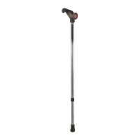 Sahag Metallstock Schw-gr -130kg 74-94cm Anat Re