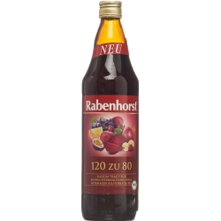 Rabenhorst 120 Zu 80 Saft Bio Flasche 7.5dl