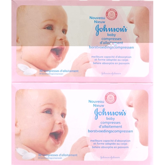 Johnsons Stillkompressen Unsteril Duo 2x 30 Stück buy online