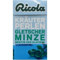 Ricola Kräuter Perlen Gletscherminze Oz Box 25g