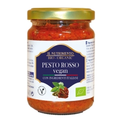 Il Nutrimento Pesto Rosso Pikant Bio Glas 130g
