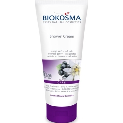 Biokosma Zarte Shower Cream Edelwei Aronia 200ml