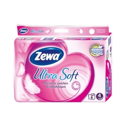Zewa Toilettenpapier Weiss 4-lagig 150 Blatt 6 Stück