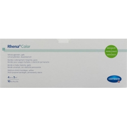 Rhena Color Elastische Binden 4cmx5m Ge Off 10 Stück