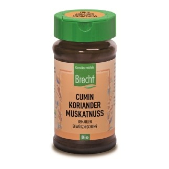 Brecht Cumin-koriander-muskatnus Gemahlen Bio 35g buy online