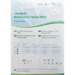 Sanabelle Beinbeuteltasche U920 Grösse S Gelb