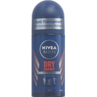 Nivea Male Dry Impact Roll-On Antitranspirant 50ml