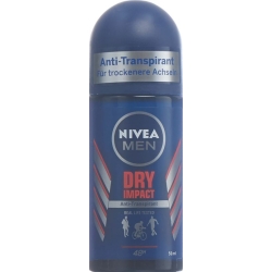 Nivea Male Dry Impact Roll-On Antitranspirant 50ml