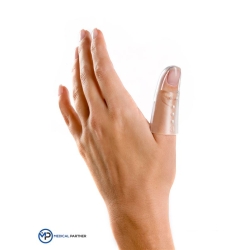 Braceid Stack Fingerschiene Grösse 6 Transparent 10 Stück
