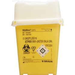 Medibox needle collector 2.4L