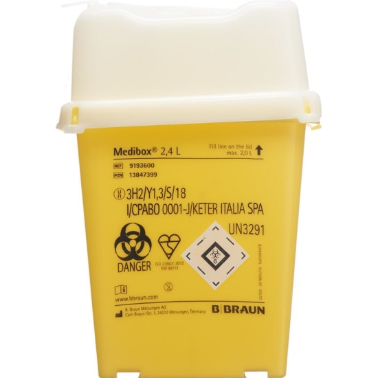Medibox needle collector 2.4L buy online