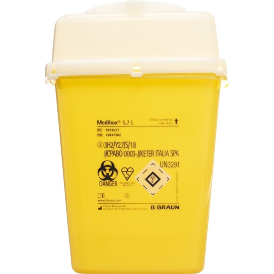 Medibox needle collector 5.7L buy online