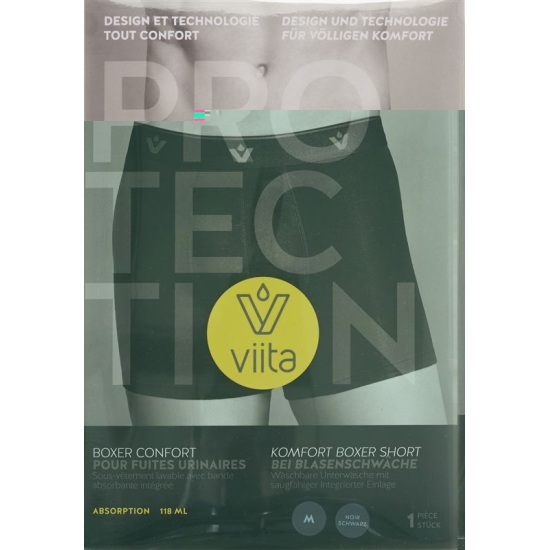 Viita Boxer Men Absorption 3 L black buy online
