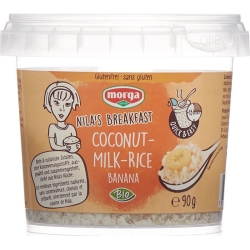 Morga Kokosmilch-Reis Banane Gf Bio Dose 90g