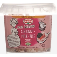 Morga Kokosmilch-Reis Beeren Gf Bio Dose 90g