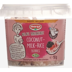 Morga Kokosmilch-Reis Beeren Gf Bio Dose 90g