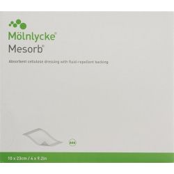 Mesorb Absorbierender Saugverband 10x23cm 50 Stück