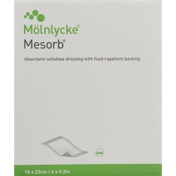 Mesorb Absorbierender Saugverband 15x23cm 50 Stück