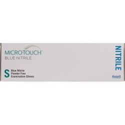 Micro-touch Blue Nitrile U-hs M Box 200 Stück