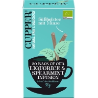 Cupper Suessholztee mit Minze Bio 20 Stück