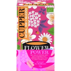 Cupper Flower Power Kräutertee Hol Hib Bio 20 Stück