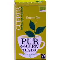 Cupper Grüner Tee Fairtrade Bio Beutel 20 Stück