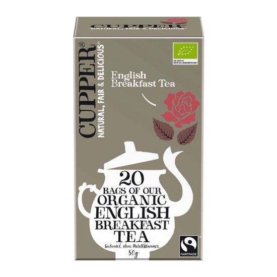 Cupper English Breakfast Tee Fairtrade Bio 20 Stück buy online