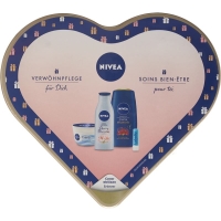 Nivea gift set heart box 2018