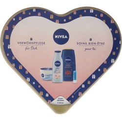 Nivea gift set heart box 2018