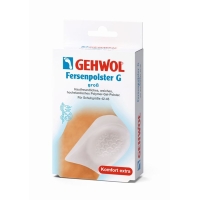 Gehwol heel pads G with gel waves, large, 1 pair