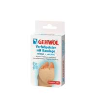 Gehwol forefoot pad with bandage middle right