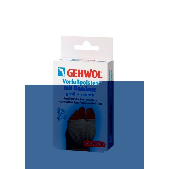 Gehwol forefoot pad with bandage large right buy online