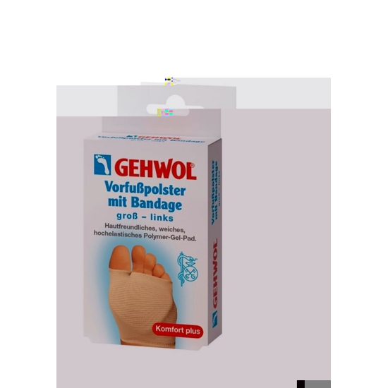 Gehwol Vorfusspolster mit Bandage Gross Links buy online