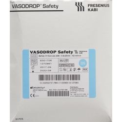 Vasodrop Safety 22g 25mm/s 50 Stück